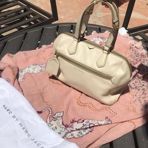 Off White Leather Marc by Marc Jacob Purse